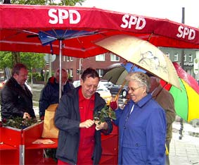 Peter Schmitt, Dieter Rösener und Jürgen Stach