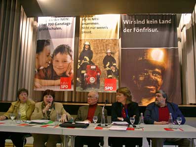 Renate Urbanski , Regina Schmidt-Zadel, Heinz-Peter Drenseck, Birgit Fischer, Erich Leichner.