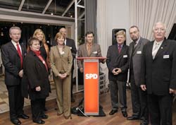 SPD-Politiker auf dem Neujahrsempfang